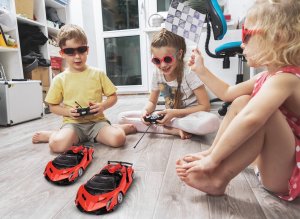 KIK Samochód zdalnie sterowany wyścigowy na pilota RC 1:18 7