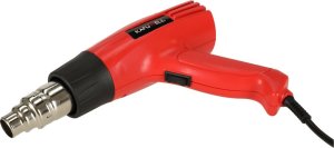 KIK KAFUWELL Opalarka elektryczna z regulacją temperatury 0-600 st. C + 4 wymienne końcówki 1600W 8