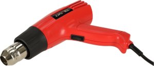 KIK KAFUWELL Opalarka elektryczna z regulacją temperatury 0-600 st. C + 4 wymienne końcówki 1600W 9