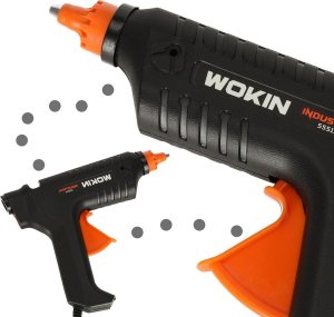 Pistolet do kleju KIK WOKIN Pistolet do kleju klejenia na gorąco 15W + wkłady 11,2mm 5