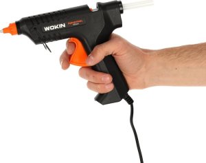 Pistolet do kleju KIK WOKIN Pistolet do kleju klejenia na gorąco 15W + wkłady 11,2mm 9
