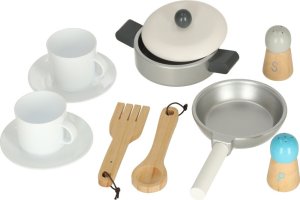 KIK Kuchnia drewniana MDF LULILO Saliko z ekspresem 85cm 13