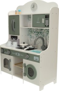 KIK Kuchnia drewniana MDF LULILO Saliko z ekspresem 85cm 4