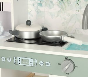 KIK Kuchnia drewniana MDF LULILO Saliko z ekspresem 85cm 9