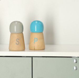 KIK Kuchnia drewniana MDF LULILO Saliko z ekspresem 85cm 10