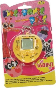 KIK Zabawka Tamagotchi elektroniczna gra 49w1 żółte 4