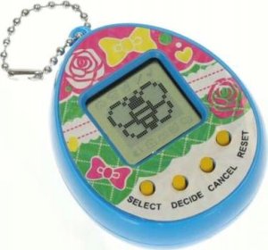 KIK Zabawka Tamagotchi elektroniczna gra 49w1 żółte 7