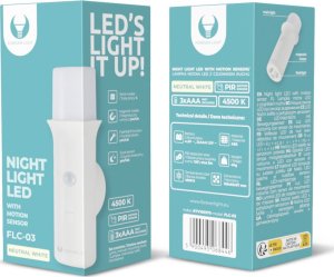 Forever Light Lampka do szaf LED FLC-03 z czujnikiem ruchu PIR 3xAAA (RTV100370) 7