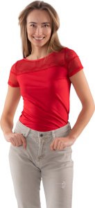 Eldar Dorita koszulka z krótkim rękawem Czerwona M 1