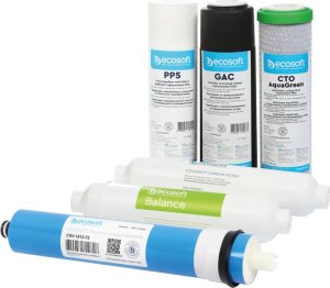 Ecosoft Pure Balance Zestaw 6 filtrów do systemów odwróconej osmozy 2