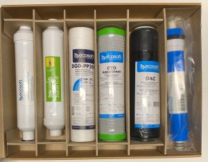 Ecosoft Pure Balance Zestaw 6 filtrów do systemów odwróconej osmozy 4