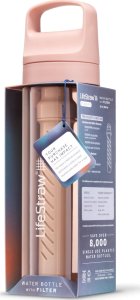 LifeStraw LifeStraw Go 2.0 Różowa butelka filtrująca 0,65L Cherry Blossom Pink 3
