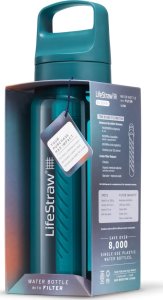 LifeStraw LifeStraw Go 2.0 Turkusowa butelka filtrująca 1L Laguna Teal 3