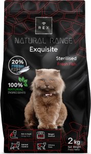 REX Rex Natural Range Exquisite Sterilised Fresh Fish Adult 2kg 4