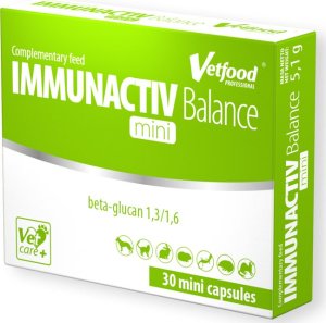 Vetfood VETFOOD Immunactiv Balance mini 30 caps 1