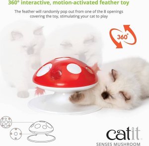 Catit CATIT Senses Mushroom Zabawka dla kota 15 x 24 cm 2