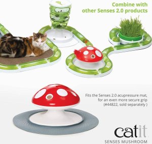 Catit CATIT Senses Mushroom Zabawka dla kota 15 x 24 cm 4