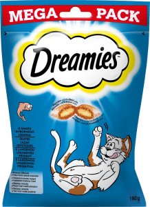 Dreamies DREAMIES 180 g  przysmak dla kota, o smaku wybornego łososia 1