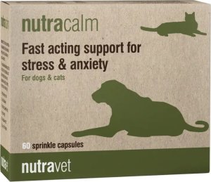 Nutravet NUTRAVET Nutracalm for dogs & cats 60kaps-szybko działające wsparcie w stresie i niepokoju 1