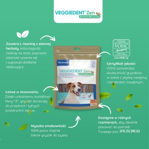 VIRBAC Virbac Veggiedent Zen Fresh Gryzak XS ( 2