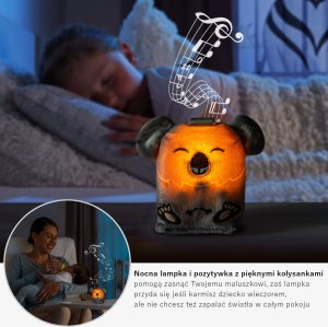 Reer Lampka nocna LED pozytywka 20 odgłosów timer REER 3