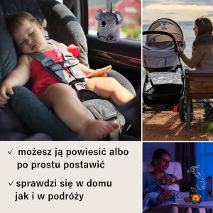 Reer Lampka nocna LED pozytywka 20 odgłosów timer REER 8