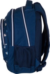 Plecak turystyczny Astra Plecak szkolny Splash Hearts HOLO serca AB330 3 komorowy 20l HEAD 4