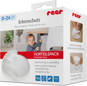 Reer Zabezpieczenie narożników mebli blatów 12szt REER 13