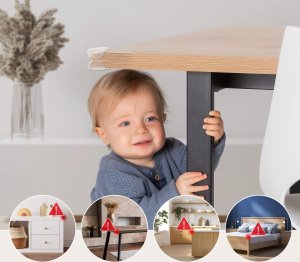 Reer Zabezpieczenie narożników mebli blatów 12szt REER 2