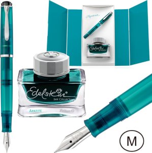 Pelikan Pióro wieczne M205 M + atrament 50 Apatite PELIKAN 1