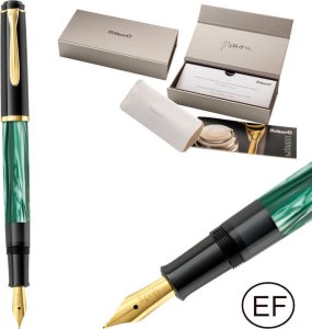 Pelikan Pióro wieczne Classic M200 EF Green Marble PELIKAN 1