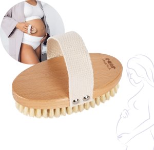 Reer Szczotka do masażu ciała na sucho antycellulitowa włosie dzika REER 2