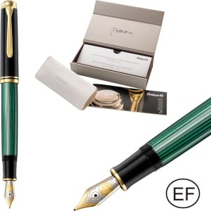 Pelikan Pióro wieczne Souvern M400 EF Black-Green na prezent premium PELIKAN 1