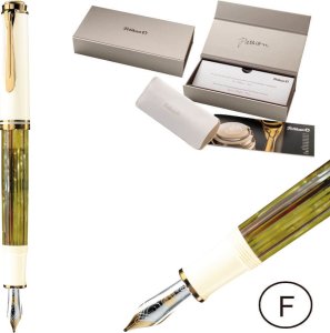 Pelikan Pióro wieczne Souvern M400 F Tortoiseshell-White prezent premium PELIKAN 1