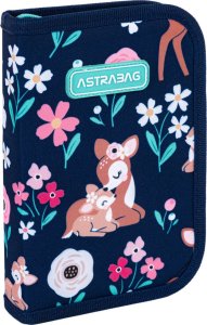 Piórnik Astra Piórnik pojedynczy dwuklapkowy bez wyposażenia Baby Deer sarenka ASTRABAG 6