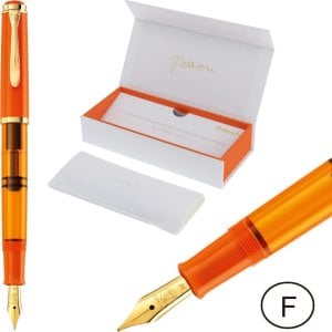 Pelikan Pióro wieczne Classic M200 tłoczek F Orange Delight na prezent PELIKAN 1