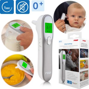 Termometr Reer Termometr elektroniczny podczerwień medyczny 3w1 1sek Colour EarTemp REER 1