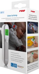 Termometr Reer Termometr elektroniczny podczerwień medyczny 3w1 1sek Colour EarTemp REER 14
