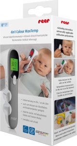 Termometr Reer Termometr bezdotykowy na podczerwień medyczny 4w1 1sek Colour MaxTemp REER 14