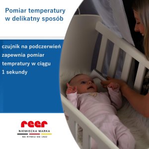Termometr Reer Termometr bezdotykowy na podczerwień medyczny 4w1 1sek Colour MaxTemp REER 7