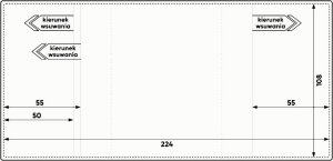 Lean Okładka PCV etui na dowód rejestracyjny przezroczysta 120m 108x224mm 50szt 3