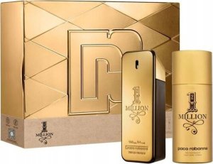 Paco Rabanne Paco Rabanne 1 Million Eau de Toilette 100ml. + deodorant spray 150ml. ZESTAW 1