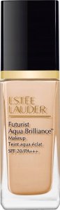 Estee Lauder Futurist Aqua Brilliance Makeup with Intense Moisture Infusion SPF 20 30ml. 1W0 Warm Porcelain 4