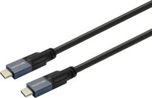 Kabel USB VivoLink USB-C - USB-C 7.5 m Czarny (PROUSBCMM7.5) 1