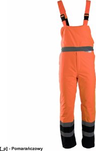 Polstar OA07 - BENEFIT HI VI SPODNIE OGRODNICZKI HI-VI - KAT.II KLASA 2 - żółty XXXL 5