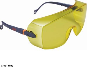 3M 280X - okulary ochronne - żółty 2