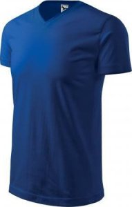 MALFINI Heavy V-neck 111 - ADLER - Koszulka unisex, 200 g/m2 - biały S 8