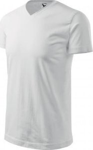MALFINI Heavy V-neck 111 - ADLER - Koszulka unisex, 200 g/m2 - biały 4XL 11