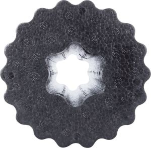 inSPORTline Wałek do jogi Waldro Dent Kolor Czarny (13180) 2