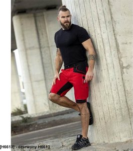 Ardon 4Xstretch H6085 - Szorty spodenki ARDON4Xstretch niebieskie 46 - czerwony H6613 60 3